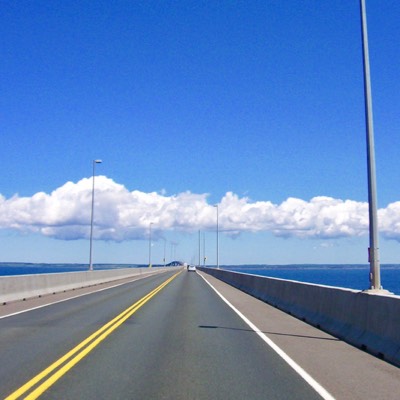The Confederation Bridge is your best path to and from Prince Edward Island. 